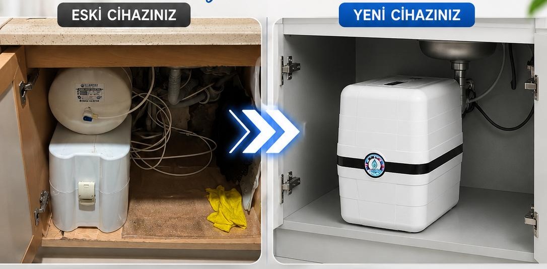 Eski cihazınızı alalım, yenisini verelim - Su arıtma cihazı yenileme kampanyası